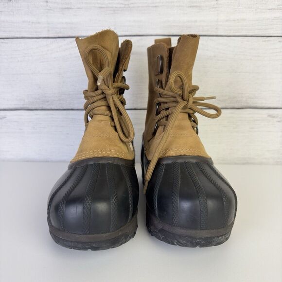 Sorel Caribou Women's Size 5 Waterproof Brown Nubuck Insulated Boots NL1000-220 - Picture 3 of 11